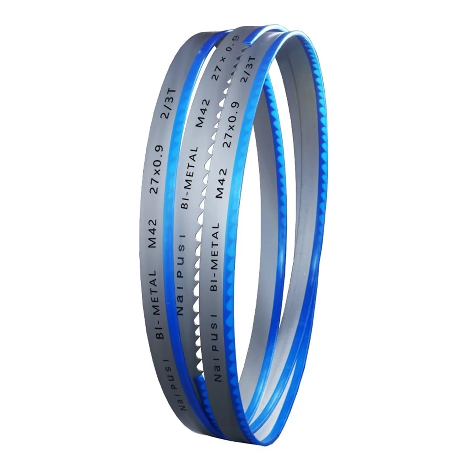 1 szt. brzeszczot do piły taśmowej 2908-3810 mm x 27 mm x 0,9 mm, bimetaliczny brzeszczot do piły taśmowej do cięcia metalu 1" x 0,035"(5 and 8 tpi,3810mm)