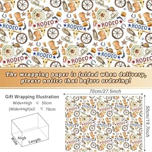 12 Sheets 28 * 20 Inches Western Wrapping Paper Watercolor Cowboy Wild West Desert Cactus Rodeo Gift Wrap Paper for Birthday Baby Shower Horse Racing Party DIY Craft 12 Sheets 28 20 Inches Western Wrapping Paper Watercolor Cowboy Wild West Desert Cactus Rodeo Gift Wrap Paper for Birthday Baby Shower Horse Racing Party DIY Craft