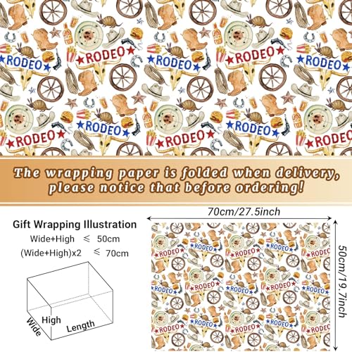 12-Sheets-28-20-Inches-Western-Wrapping-Paper-Watercolor-Cowboy-Wild-West-Desert-Cactus-Rodeo-Gift-Wrap-Paper-for-Birthday-Baby-Shower-Horse-Racing-Party-DIY-Craft 12 Sheets 28 20 Inches Western Wrapping Paper Watercolor Cowboy Wild West Desert Cactus Rodeo Gift Wrap Paper for Birthday Baby Shower Horse Racing Party DIY Craft