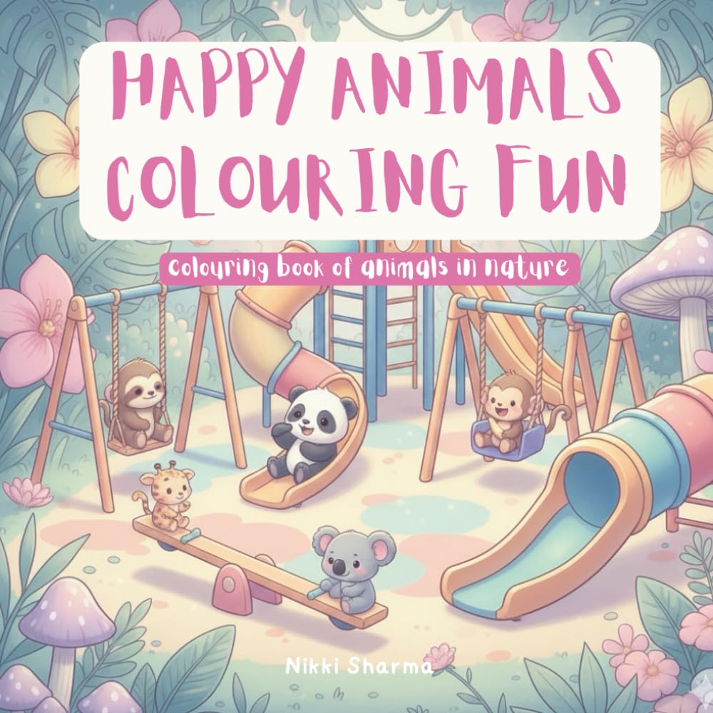 Happy animals colouring fun (Animals Multiverse (Aniverse))