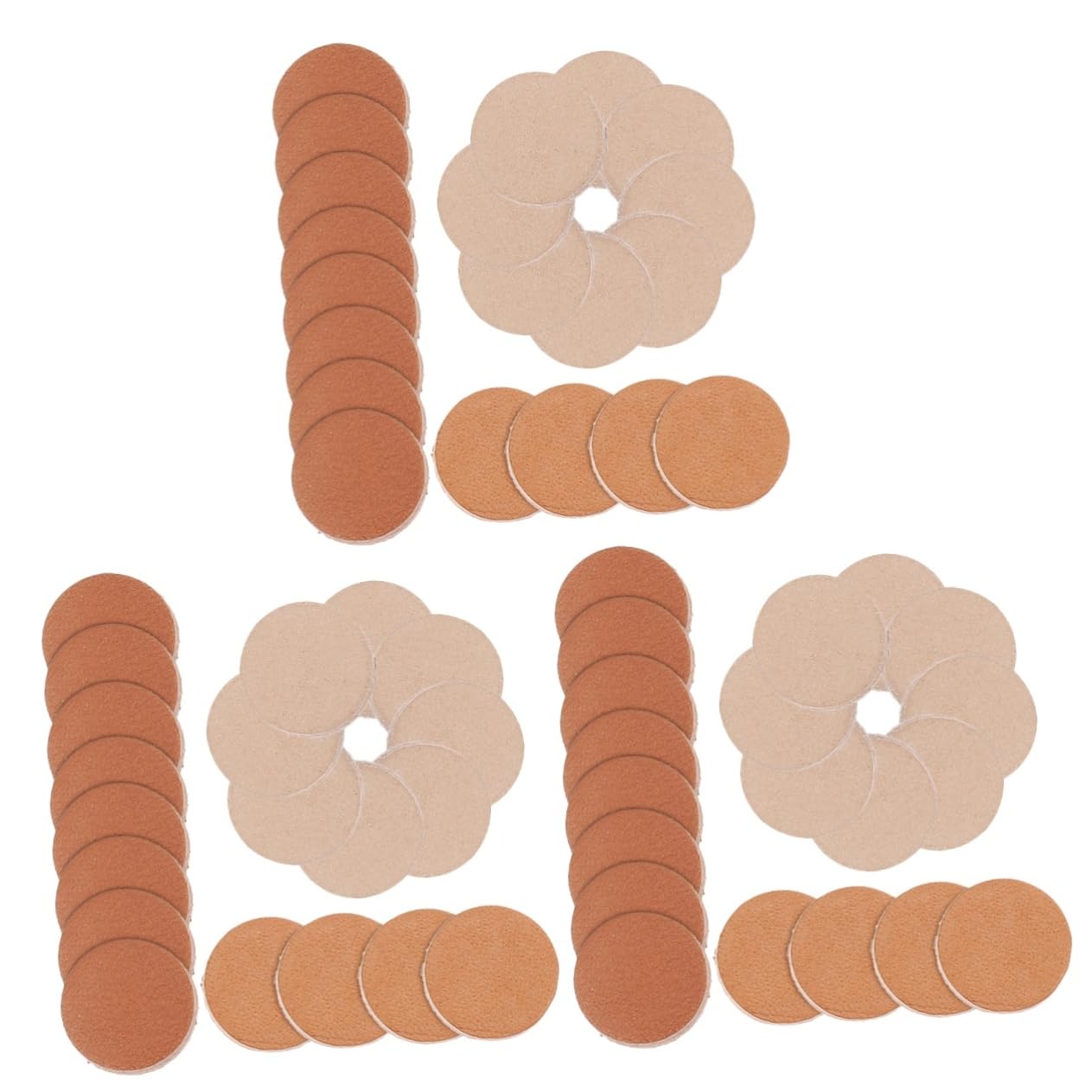 BESTonZON 3sets Billiard Pool Stick Replacement Tips Durable Tips for Snooker and Pool Essential Accessory for Serious Players Convenient Storage 30pcs*3