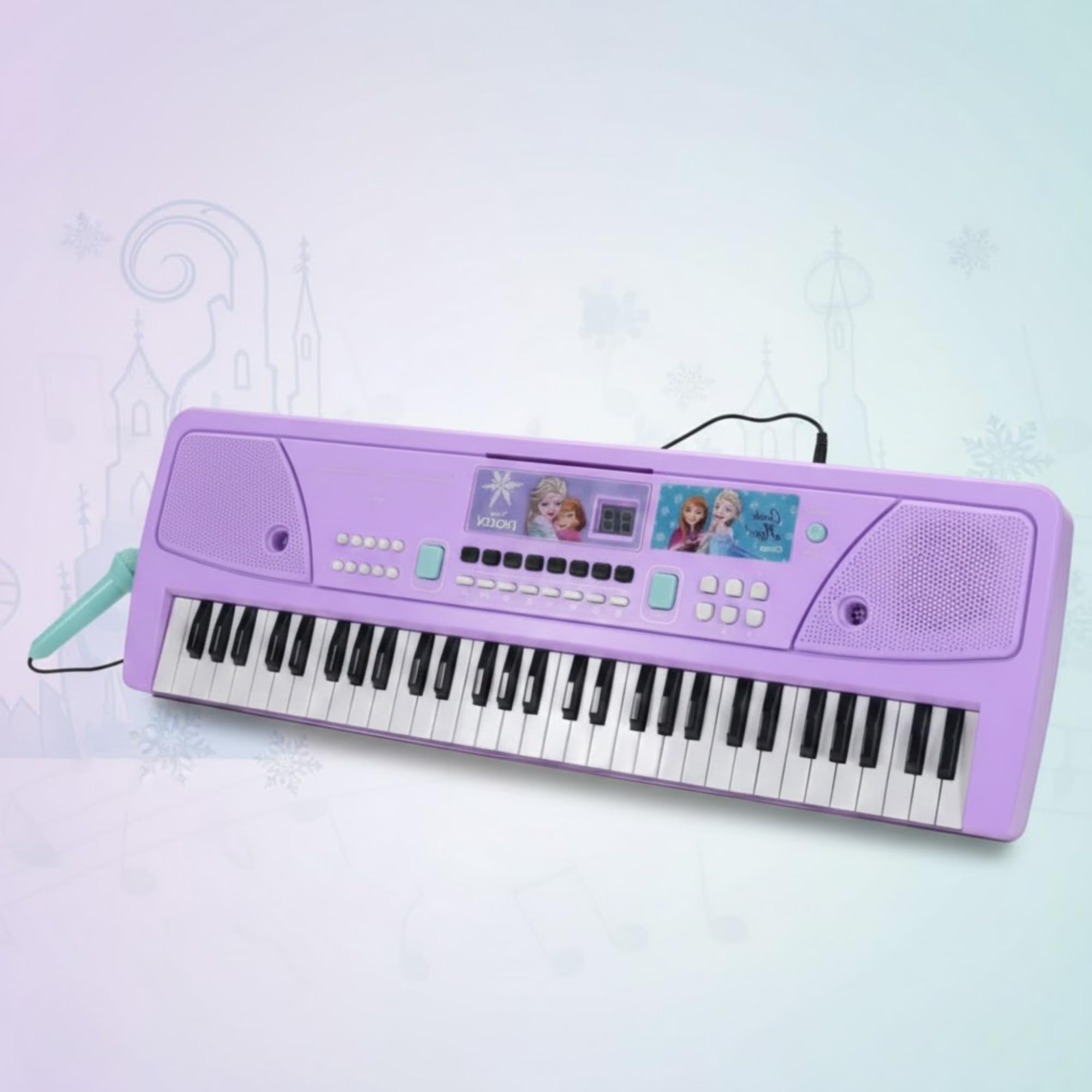 Kriiddaank Frozen Keyboard Piano-600 - Portable & Battery Operated, Elsa & Anaa, Learning & Development Toy for Toddlers | Fun & Educational Toy for Kids | Safe, Engaging & Interactive Play