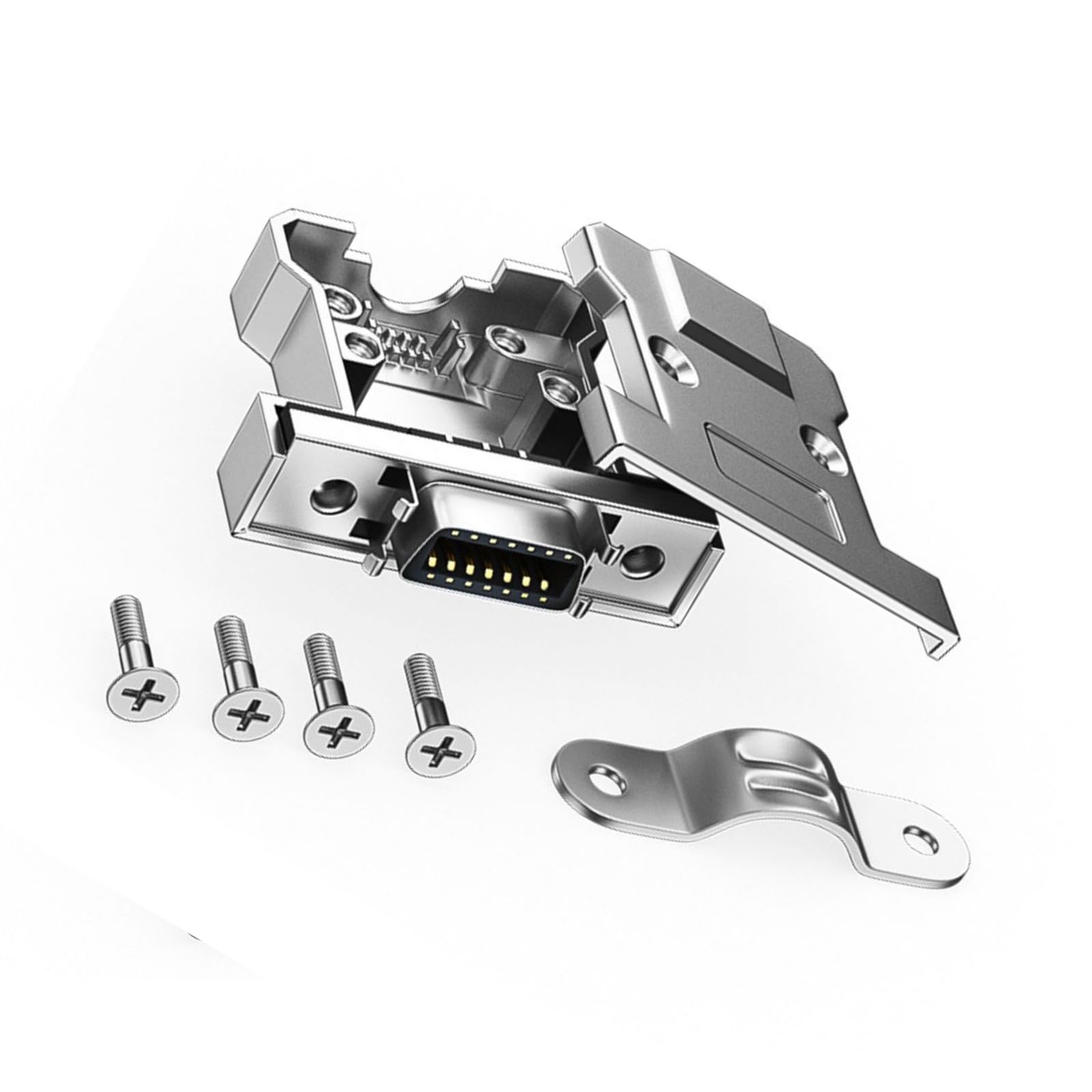 Connecteur SCSI femelle à souder type CN14P/CN20P/CN26P/CN36P/CN50P/CN68P Contacts cuivrés