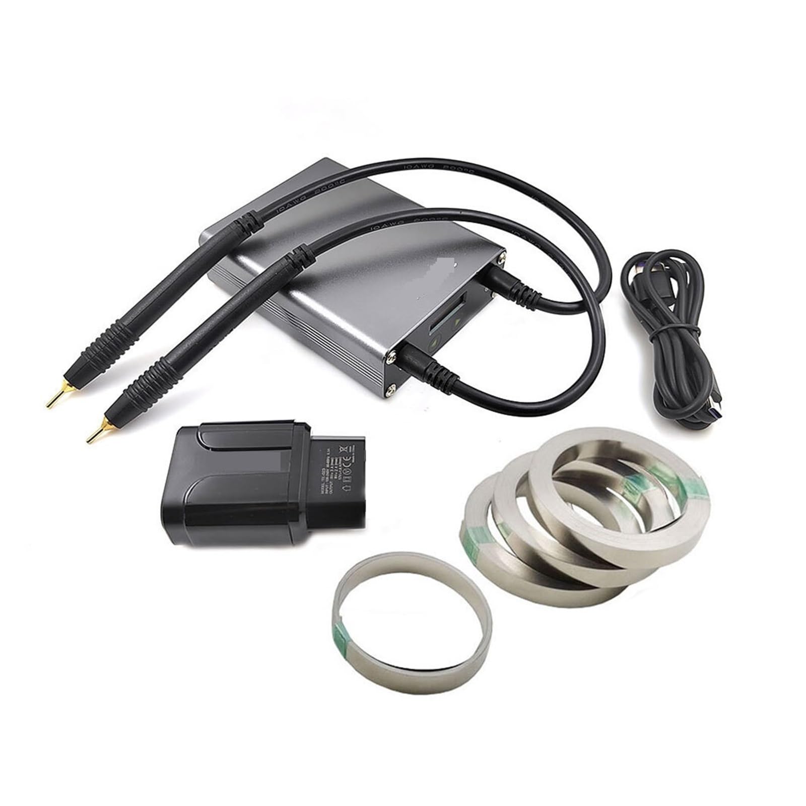 5000mAh Spot Welder Handheld Portable Mini Welding Machine with Quick Release Pen Nickel Plate Battery The Weld is Strong(DH30 Adapter (Device) 3 Nickel)