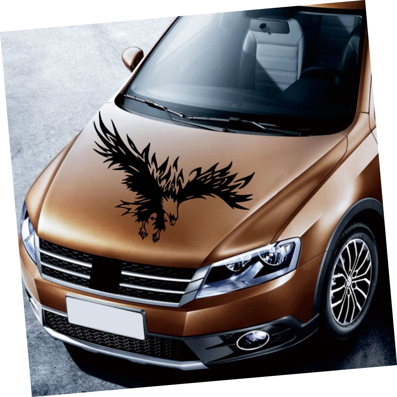 iplusmile 3pezzi Shape Car Decal Per Decorazione Auto Adesivo Creativo Per Tuning Auto Facile Da Applicare e Adatto Tutti Veicoli Nero