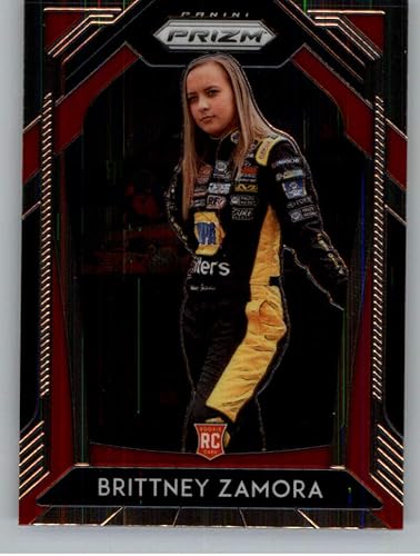 2020 Panini Prizm #59 Brittney Zamora ARCA Menards West Series NASCAR Racing Trading Card