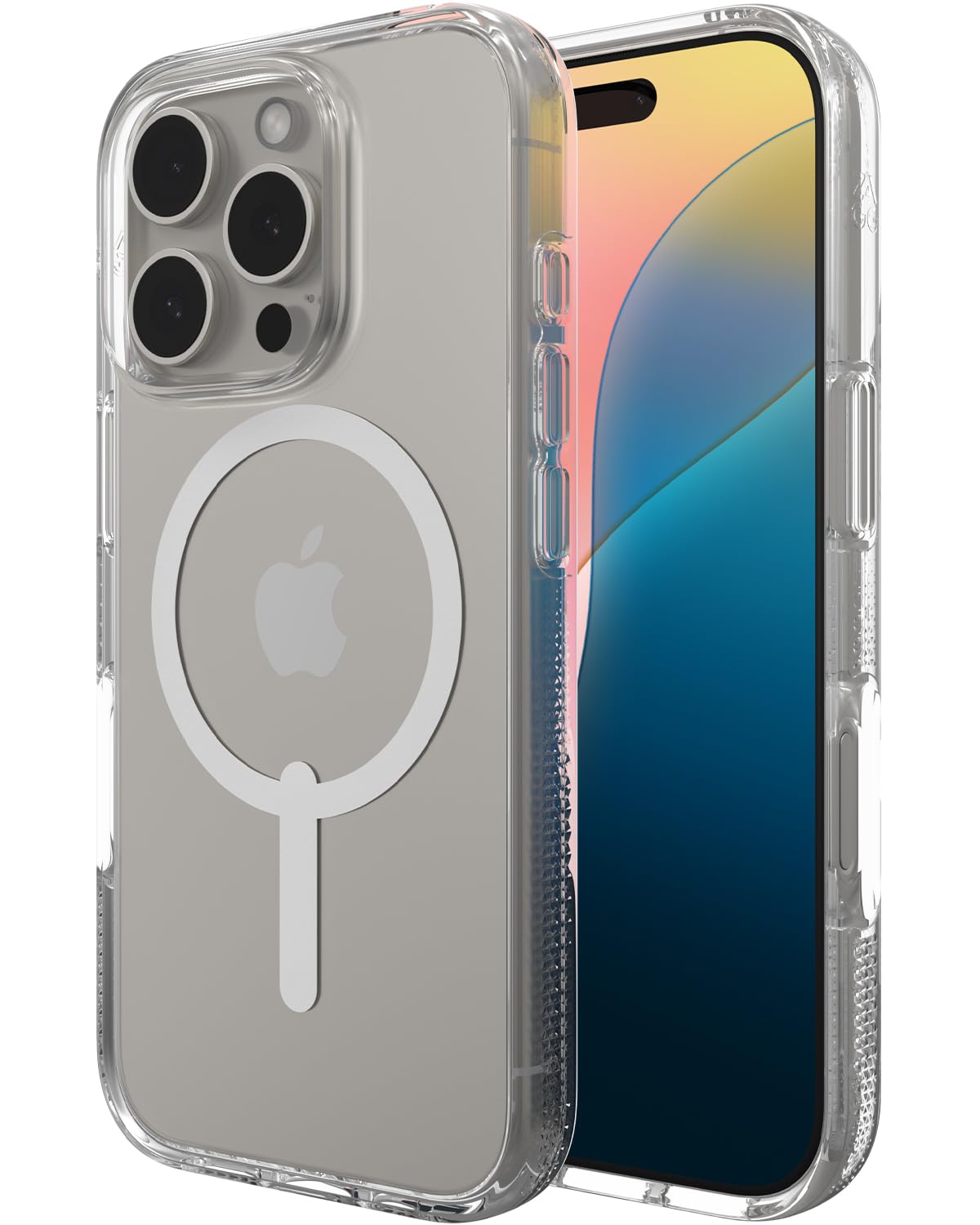 iPhone16 ジャンク Amazon.com: ZAGG Crystal Palace Snap Case for iPhone 16 Pro