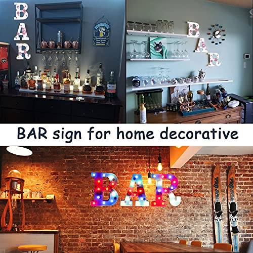 Marquee Light Up Letters Sign,Led Wall Desk Decor For Girls Women With Remote, 18 Colors Pink Flower Letter Lights For Bedroom Birthday Wedding Party Spring Home Decoration-G #TOP6