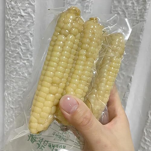 Miniatura 6 de Maíz, maíz pulgar en la mazorca, maíz fresco, maíz intrínsecamente delicioso listo para comer, calentar en una vaporera o microondas, envasado al