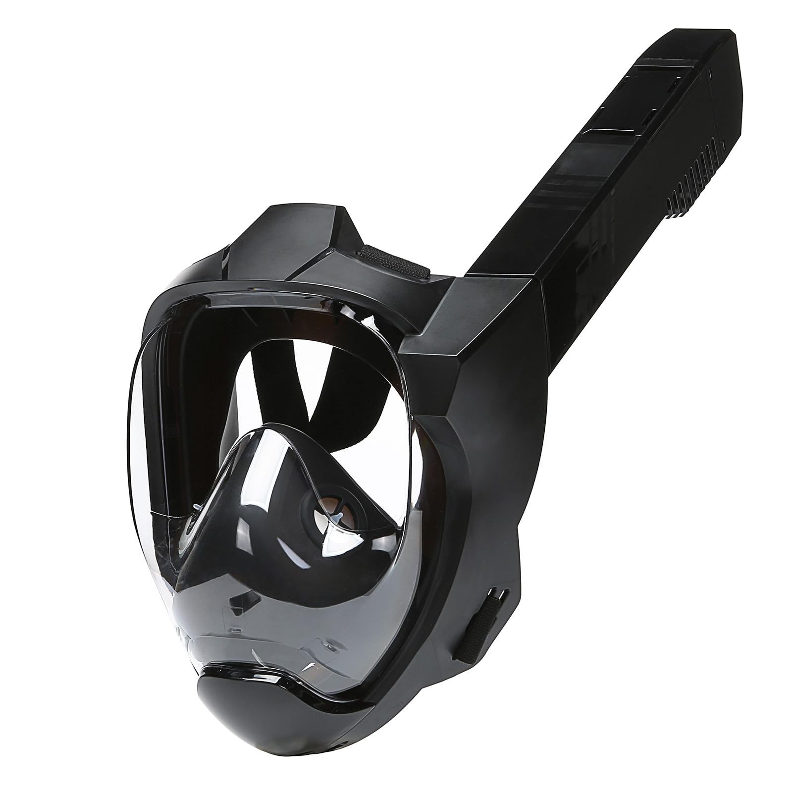 CHICIRIS Máscara de Snorkel de Cara Completa, Máscara de Snorkel de Cara Completa de Silicona para PC con de Respiración Seca, Vista Panorámica de 180 ° Antivaho y Antifugas, Equipo de para Adultos
