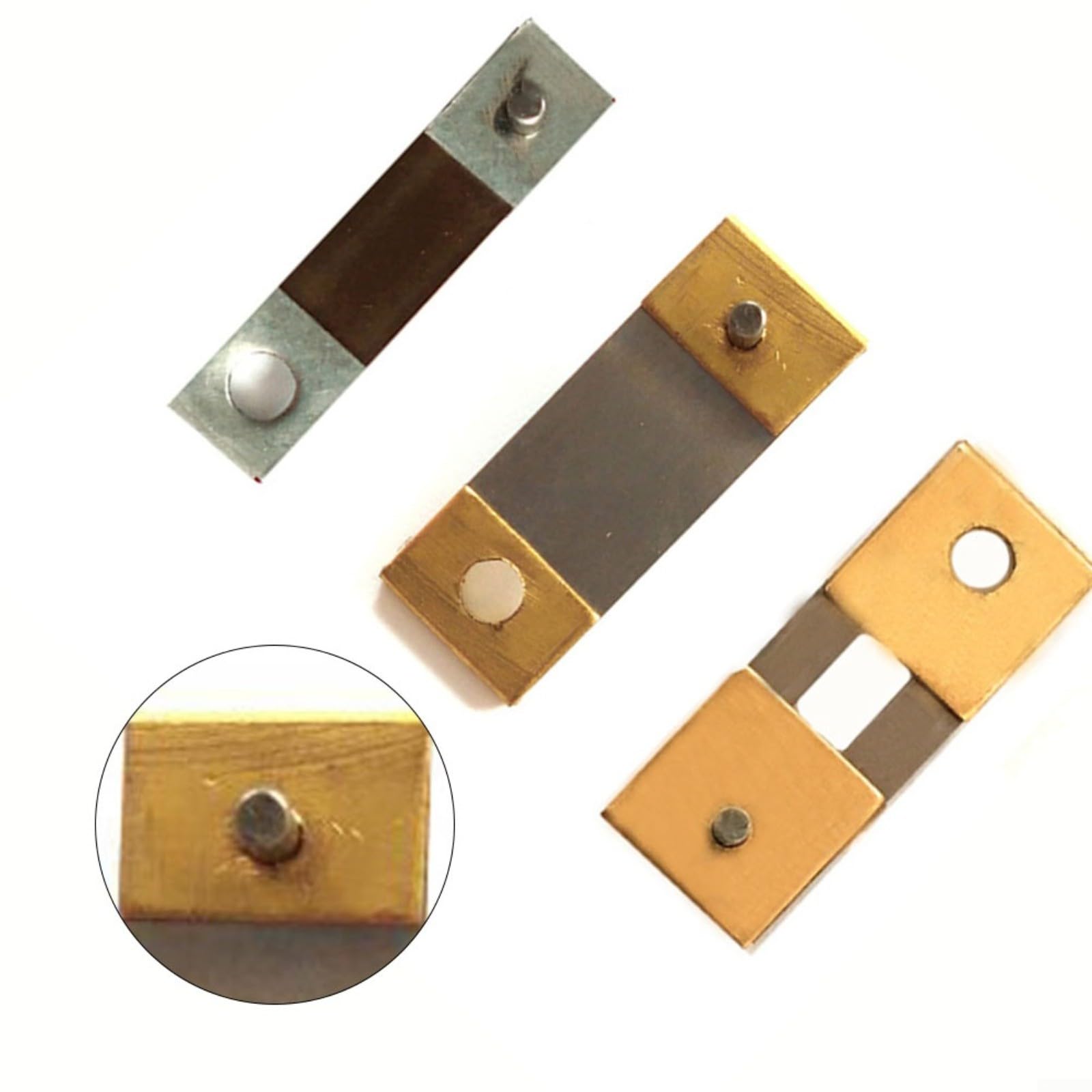 Metall-Uhr-Pendelfeder-Ersatzteil, für antike mechanische Uhren, Vintage-Schwenkmechanismus zum Aufhängen (21 x 8 mm)