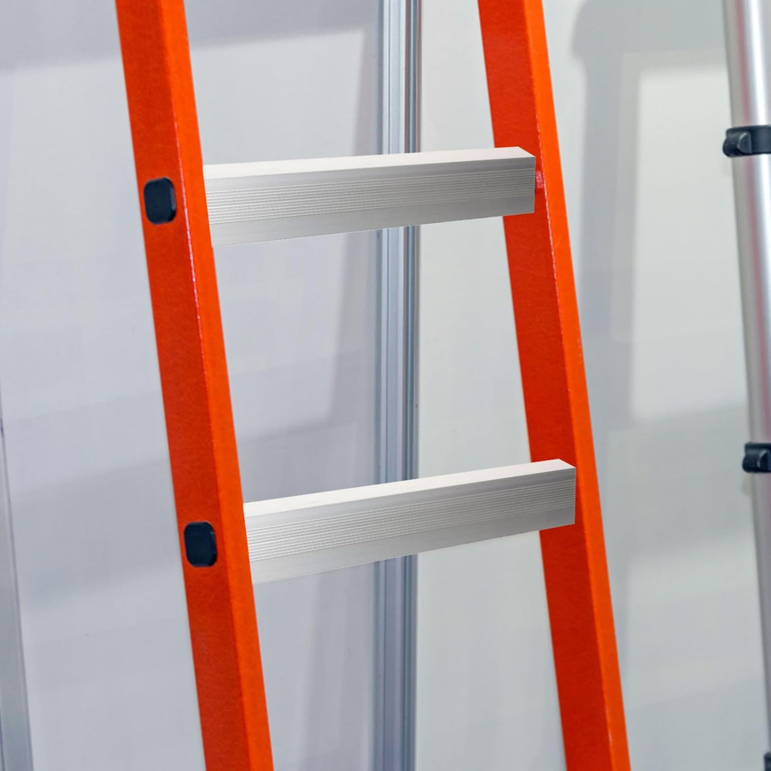 Balacoo 5pcs Ladder Step Telescopic Pedal Aluminum Alloy Tread for Home Industrial Use Non- Design for Safety Compatibility Step Ladders