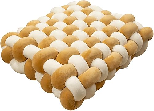 BLEMO Knot Pillows,Decorative Throw Pillow with Soft Plush, Multicolor Selection Square Decorative Plush Cushion for Couch Bed Living Room 40 * 40 *