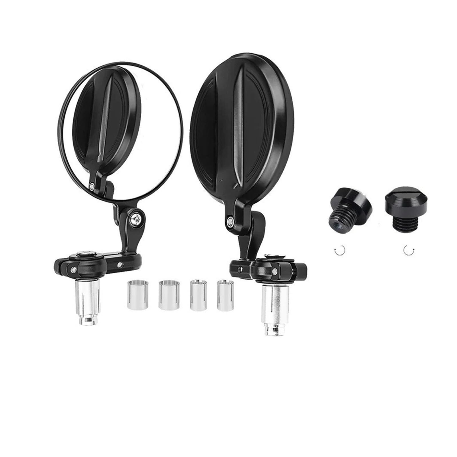 Espejos Laterales Espejos Retrovisores Para Manillar De Motocicleta Y Scooter, Para G310R R1150R R1200R F800S Retrovisores Moto(Bundle 2)