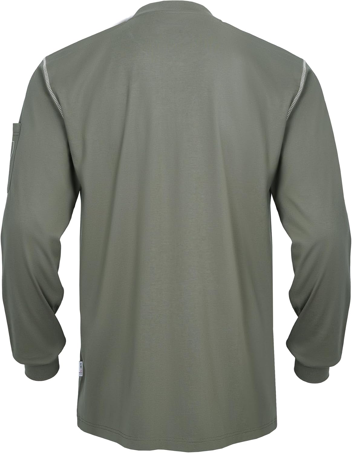 FR Shirts for Men Flame Resistant Shirt 5.5oz 100% Cotton Light Weight CAT2 Fire Retardant Henley Shirts - Image 4