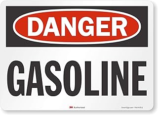 SmartSign “Danger - Gasoline†Label | 10