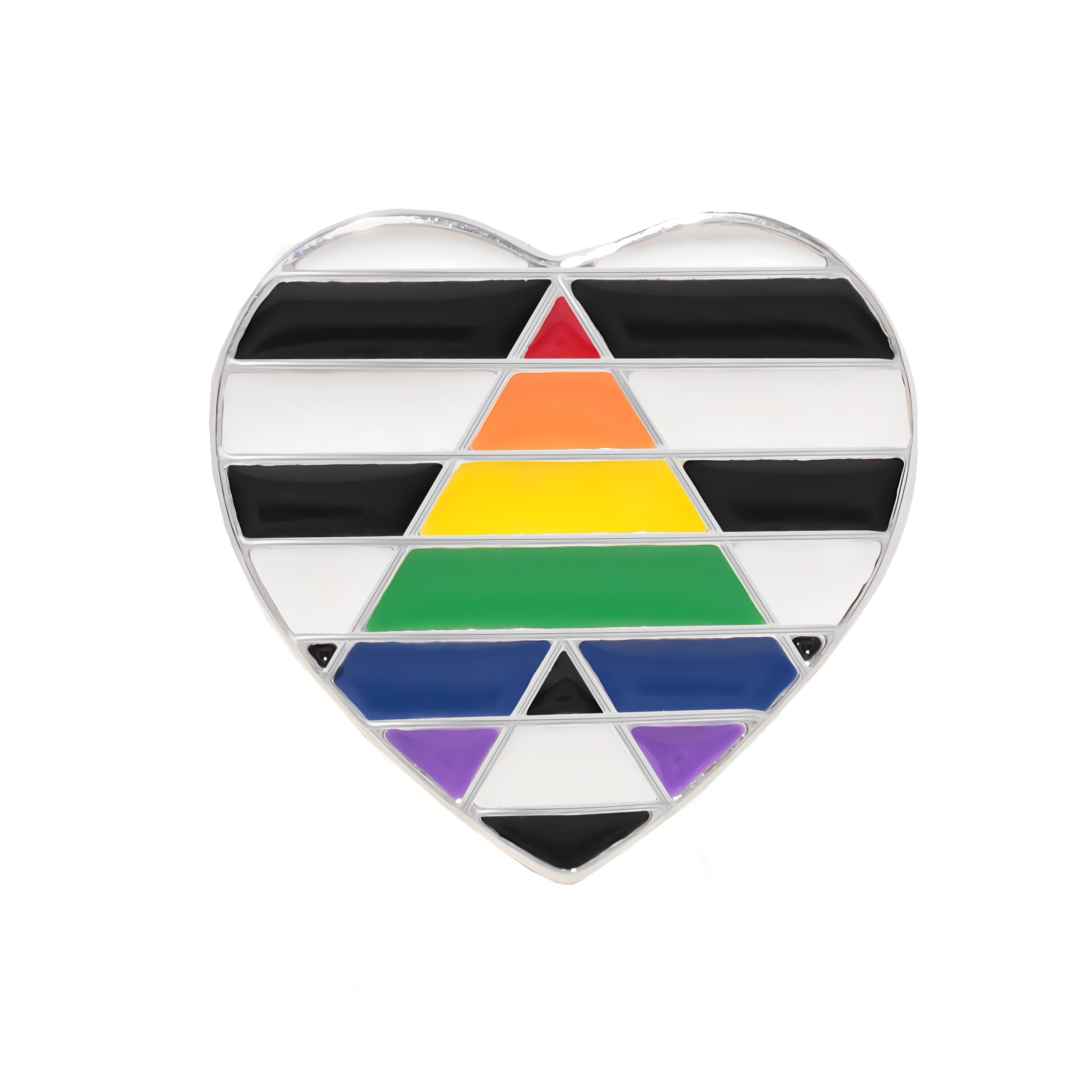Fundraising For A Cause | Heterosexual Straight Ally/Allies LGBTQA Pride Pins – Ally Gay Pride Flag Pins for Awareness, Support, Pride Parades, Events