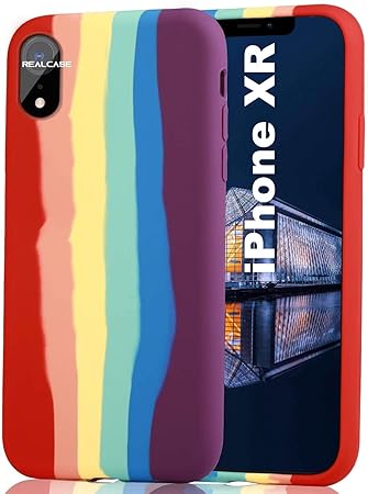 Iphone xr cover rainbow Clearance