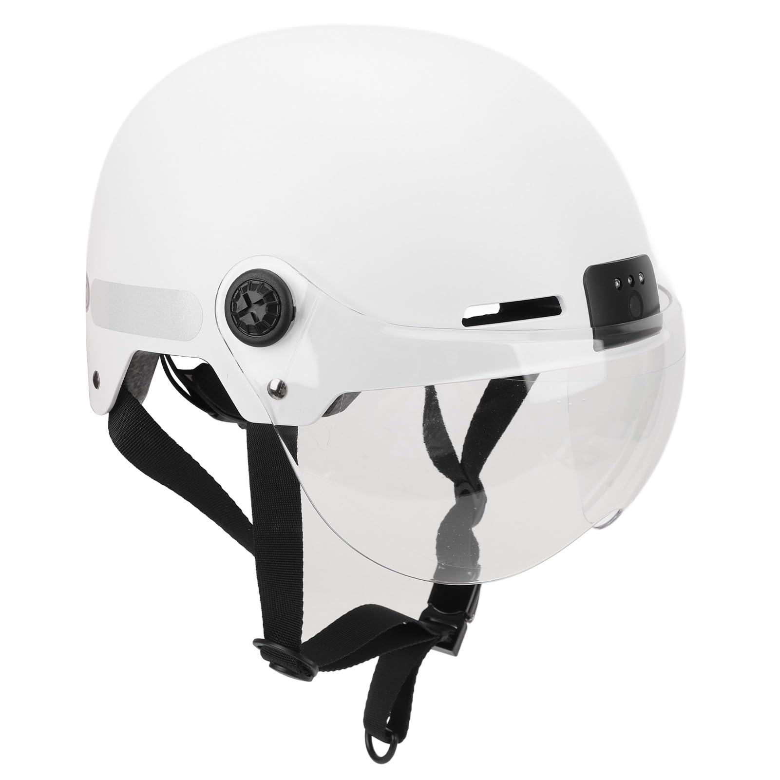 Casco da bici intelligente regolabile con fotocamera professionale 1080P integrata e luce di sicurezza per adulti, uomini e donne