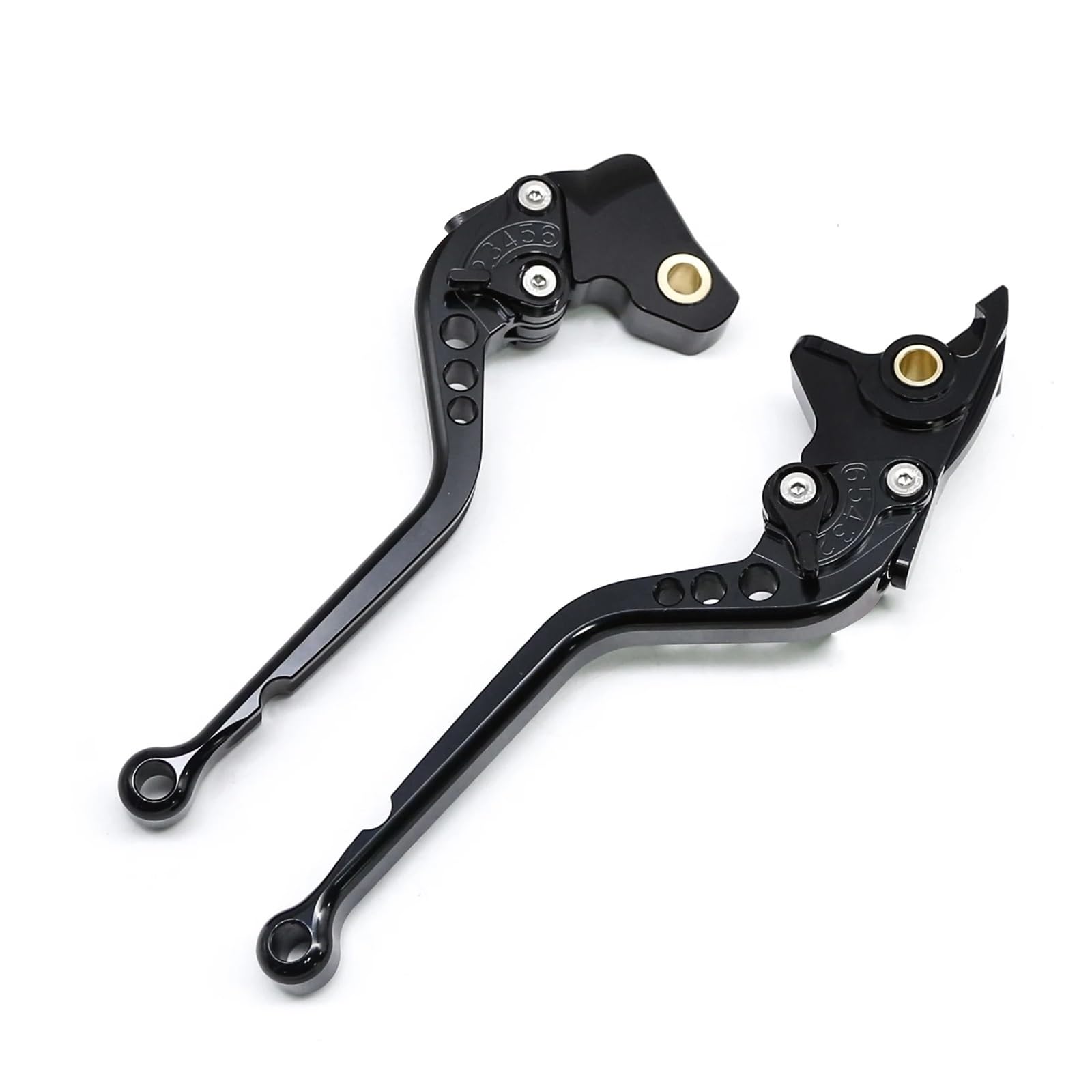 Leva frizione moto in lega di alluminio, leva fren Per Royal Enfield Hunter 350 2022 2023 2024 Accessori Per Maniglia Leva Frizione Freno Regolabile Per Moto(Black 177mm)