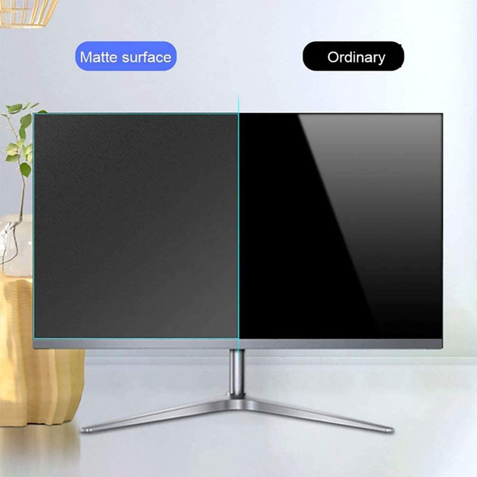 Anti Riflesso Protezione per Schermo TV per TV da 32-65 Pollici, Pellicola Anti Luce Blu Aiutarti A Dormire Meglio, per Sharp, Sony, Samsung, Hisense, LG Etc,32"(698 * 392)