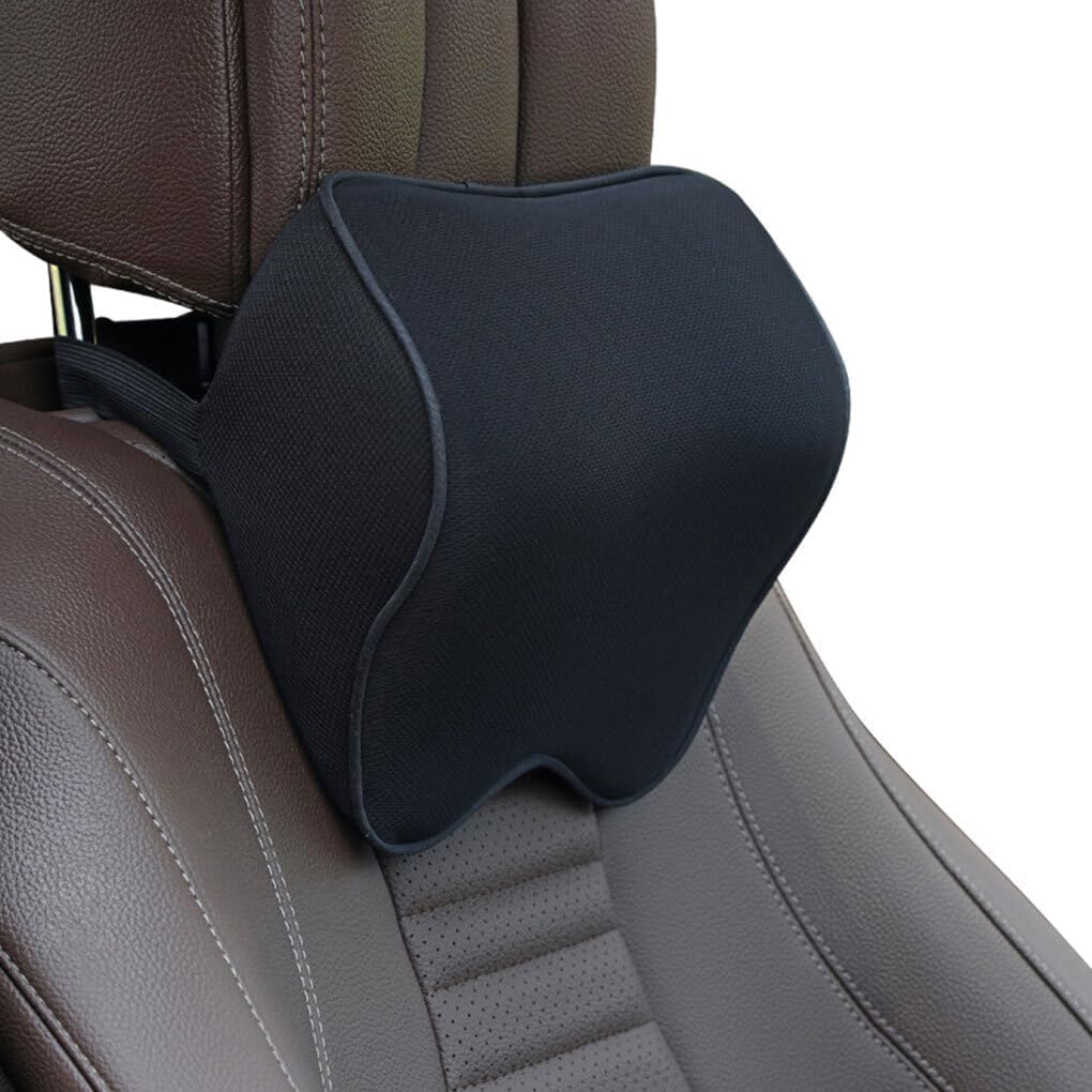 DBRTGCZZS Car Neck Support Pillow for Toyota Prius XW50 XW30 / 5.Gen 2003-2025, Soft Car Neck Pillows Relieving Neck Fatigue Car Headrest Pillows,Black