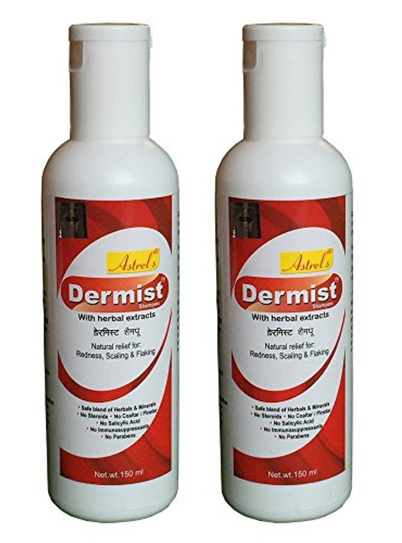 Dermist shampoo for Dandruff and Hair Fall - Pack of 2