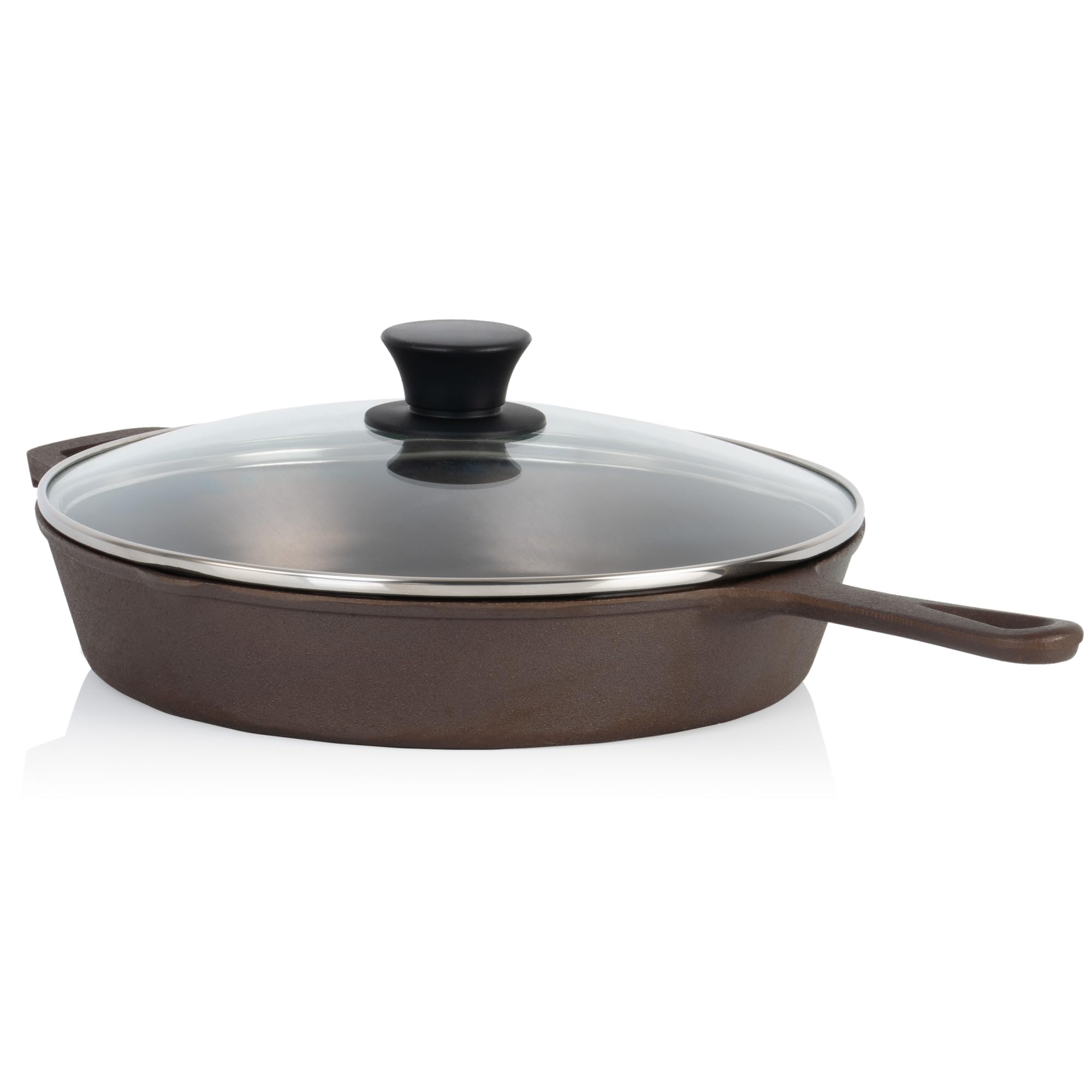 Mahlzeit Gietijzeren Pan Geëmailleerd | 29 cm | Sunny Orange
