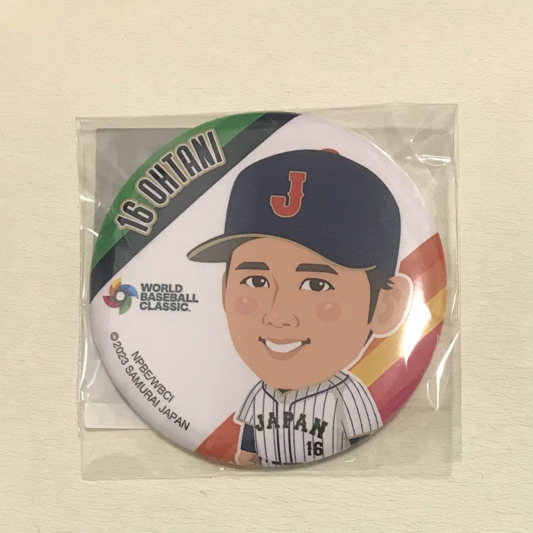 Amazon.co.jp: 大谷翔平 WBC 缶バッジ : おもちゃ