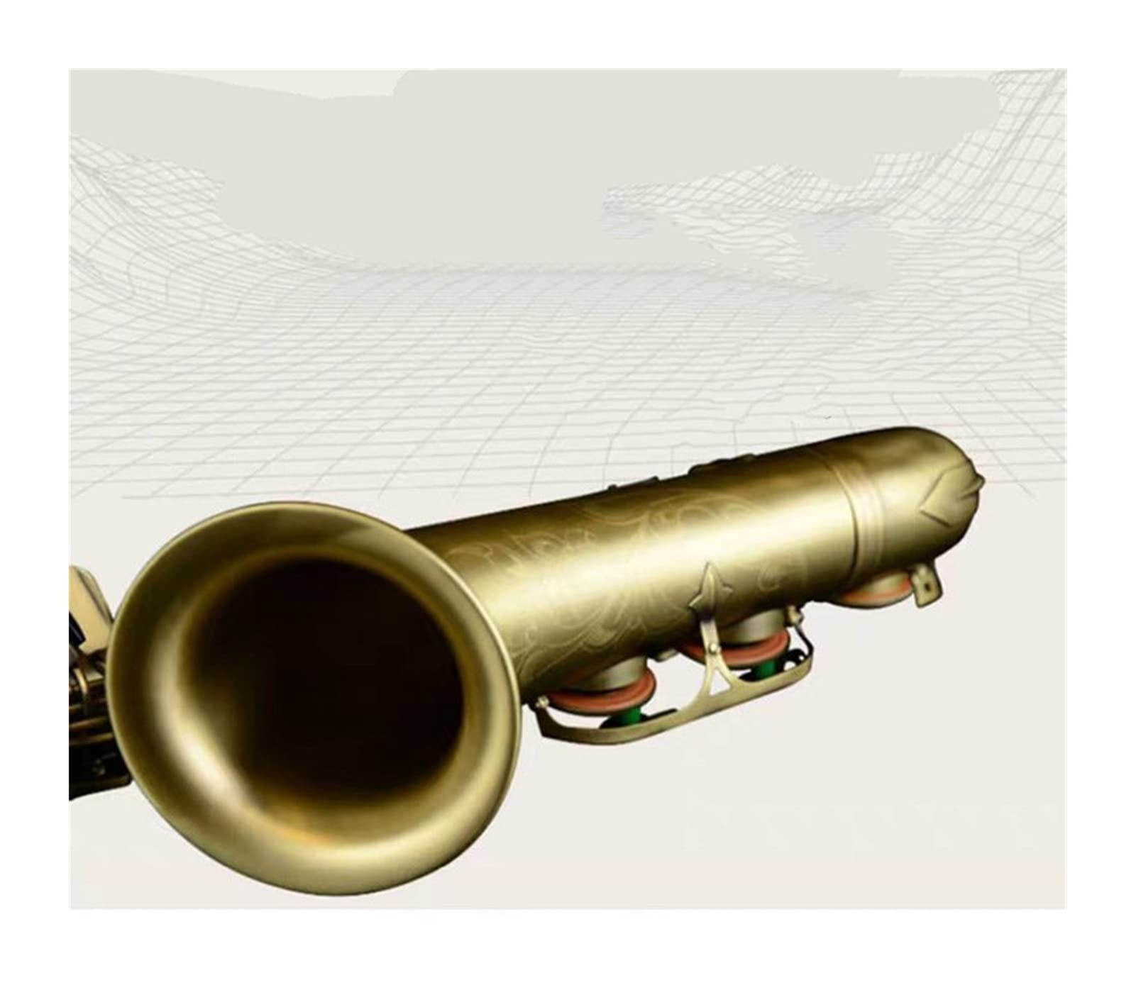 Antique B Strumento di Sassofono Tenor Tenor per i Principianti Performance del Test di valutazione Sax Ottone
