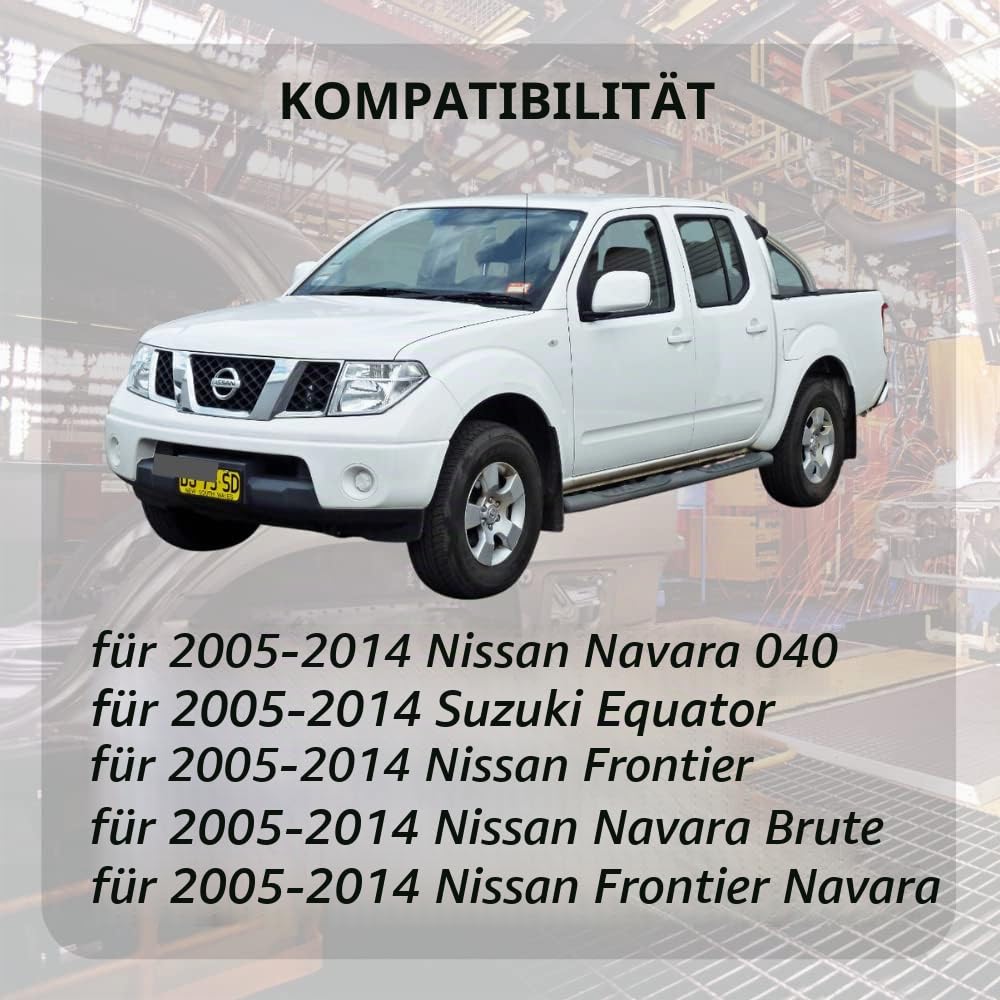 JINLING 32 mm Vorderradaufhängung und 51 mm Hinterradaufhängung Blöcke Distanzstücke Lift-Up-Kits für Navara D40 NP300 Frontier 2005–2014 Raise-Adapter Federbeinfedern (vorne und hinten)