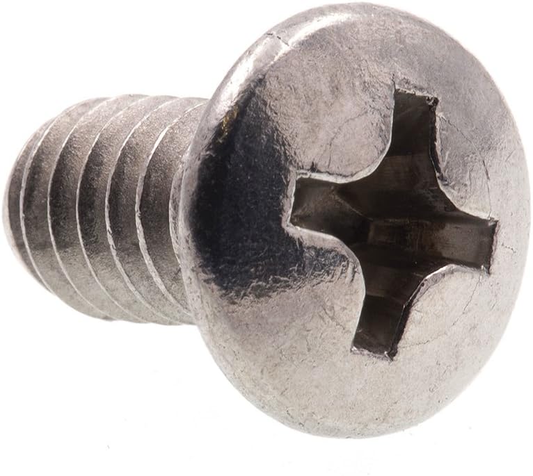 Phillips Pan Machine Screws 10-32 X 1/2 Inch - 15 Piece Stainless Steel Fasteners