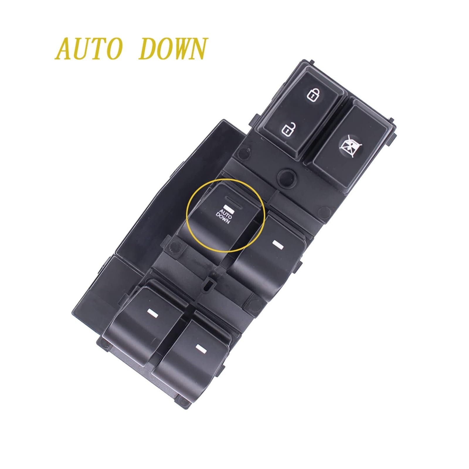 Interruttore Alzacristallo Posteriore Per Hyundai Ix35 E Tucson 2010-2015 - Compatibile 935762S000 - Foto 1