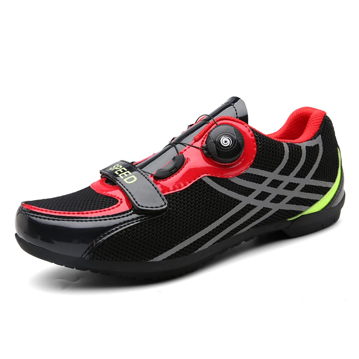 Chaussures de Cyclisme Adulte Homme Femme Chaussure Cyclisme Velo sans Crampons Semelle en Caoutchouc Antidérapante