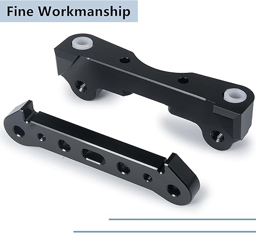 Miniatura 5 de RC aleación de aluminio delantera inferior suspensión suspensión brazo montaje para 15 Kraton 4WD 8S BLX ARA110002 Camión mejoras