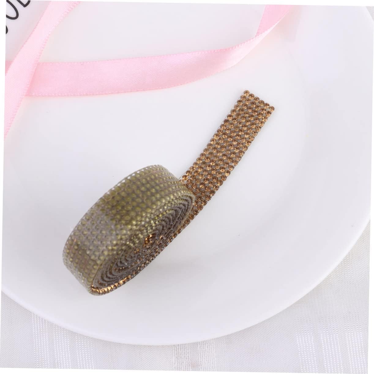 Glass Hot Fix Rhinestone Strip for Wedding Party Decor