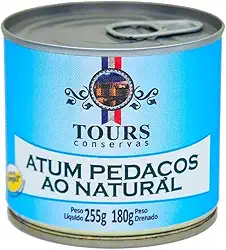 Atum Pedaços ao Natural Light Tours 180g
