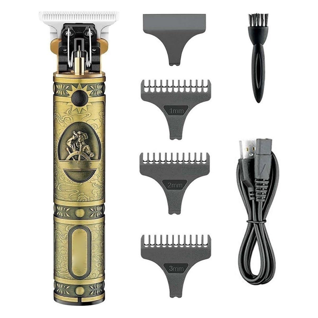 Tagliacapelli professionale, tagliacapelli vintage T9 per uomo, tagliacapelli, tagliacapelli, barbiere, senza fili, ricaricabile