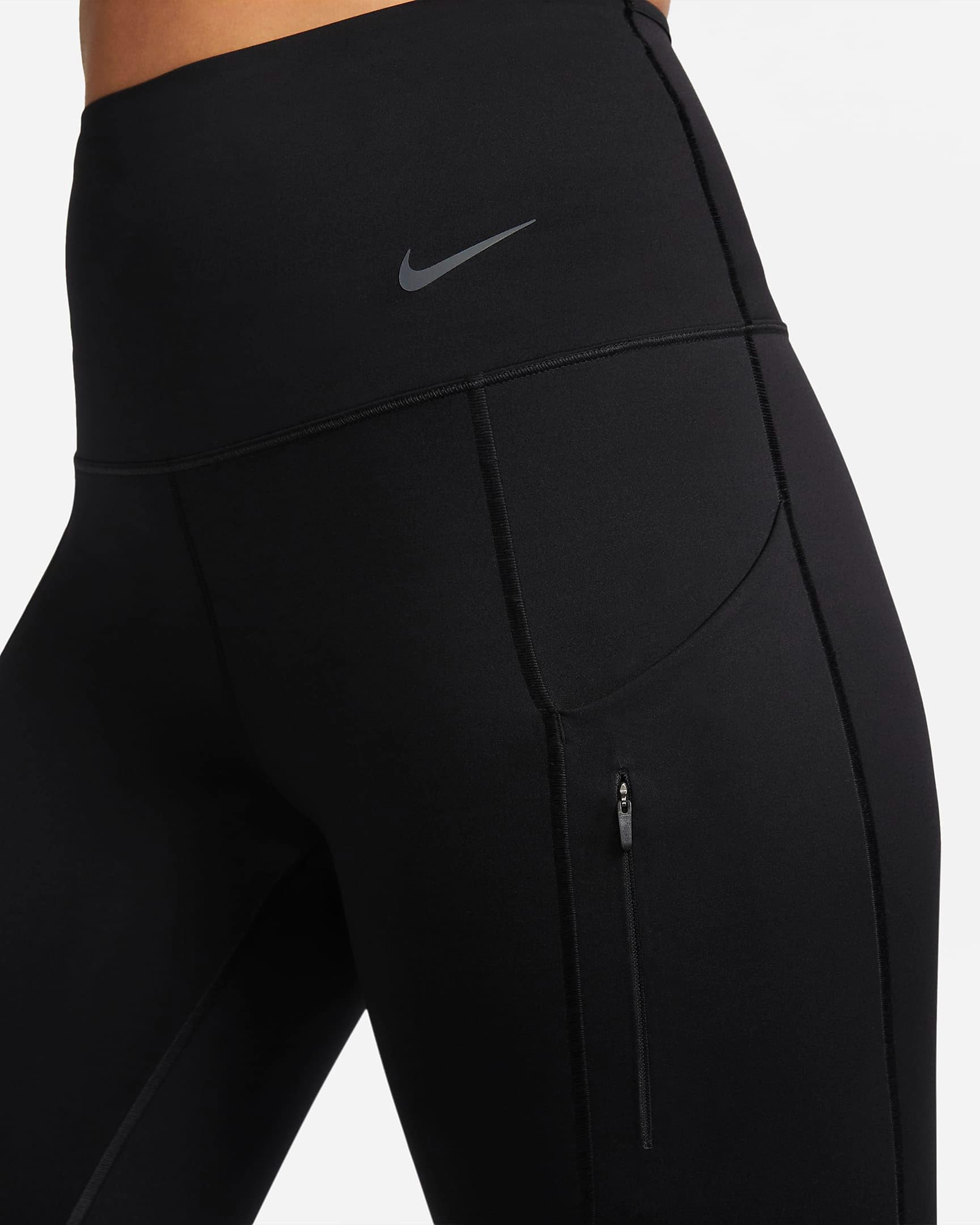 NIKE W Nk Df Go Hr Crop Tght - Leginsy Kobiety