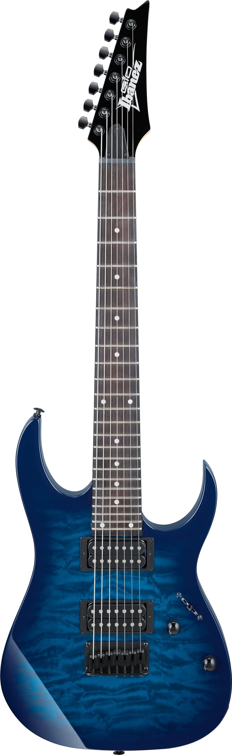 Ibanez GRG7221QA 7弦ギター IbanezGRG7221QA -TBB(Transparent Blue Burst)- 《7弦ギター