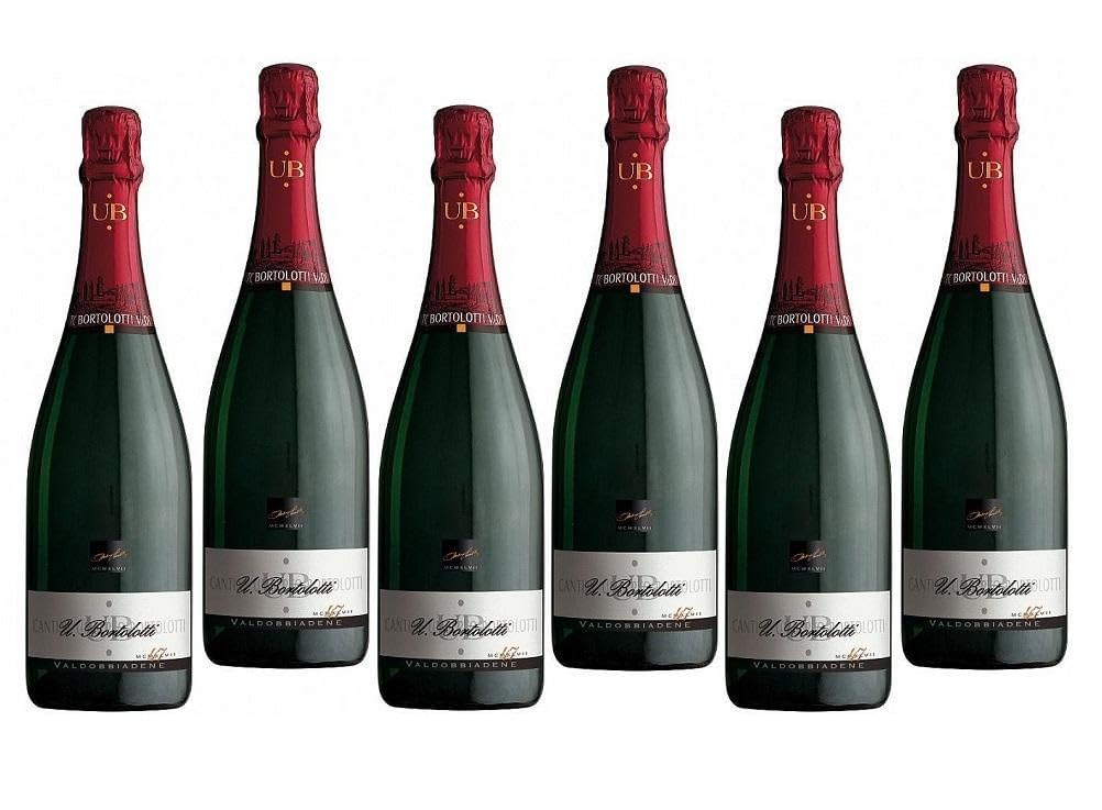 BORTOLOTTI 47 VALDOBBIADENE DOCG PROSECCO SUPERIORE EXTRA SECO 75 CL 6 BOTELLAS