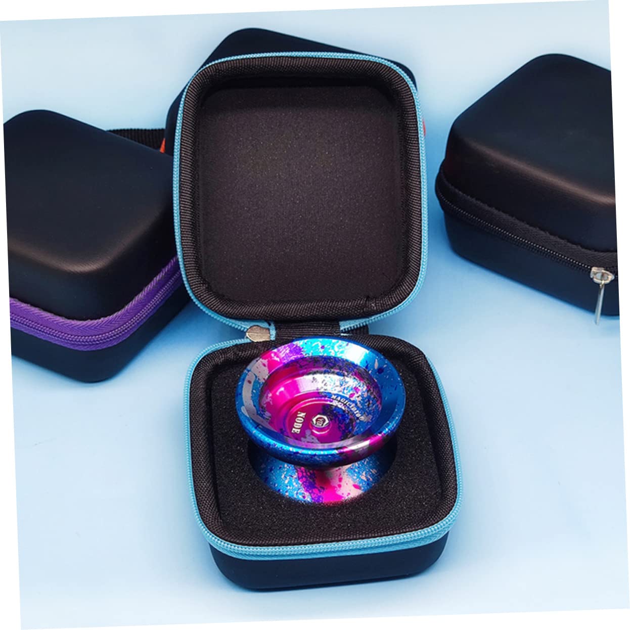 ibasenice 4 Pz borsa yo-yo bambini yoyo yo-yo organizzatore scatole di immagazzinaggio yo-yo borse Yoyo Borsa per yo-yo Custodia yoyo marsupio yoyo borsa da trasporto yo-yo spugna