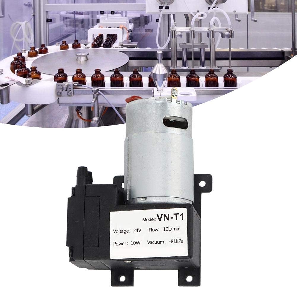 Pompa Vuoto DC 24V Mini Compressore Aria 10L/min Basso Rumore VN-T1 per Applicazioni Industriali Laboratorio