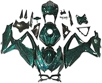 Vista 13 de Carenado de carrocería de plástico azul blanco para Suzuki 2008 2009 2010 GSXR 600 750 inyección ABS nuevo Aftermarket Kit de marco 08 09 10