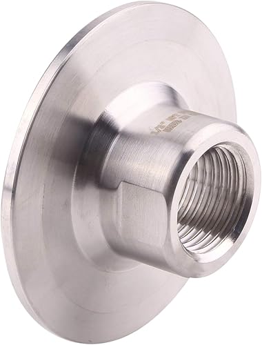 Vista 40 de DERNORD Tri abrazadera sanitaria de 3 pulgadas a trío hembra NPT de 1 pulgada (1 pulgada NPT hembra (3 pulgadas Tri-abrazadera))