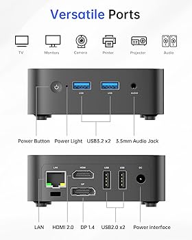 ACEMAGIC V1 Mini PC W11 PRO, Intel Alder Lake-N150 (up to