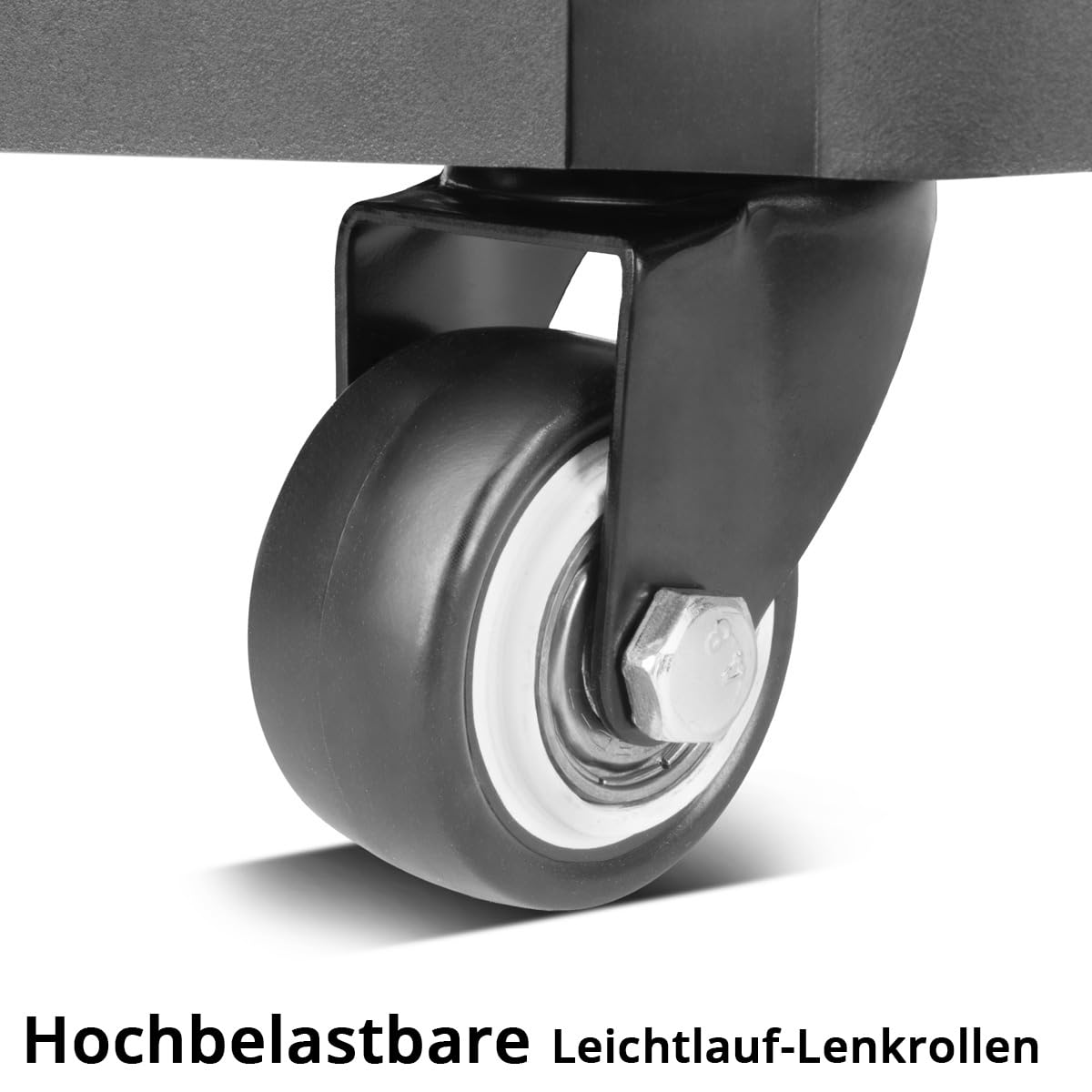 STAHLWERK Chariot à outils avec trois boîtes – chariot à outils mobile avec poignée télescopique, verrous métalliques et grand espace de rangement, système de rangement flexible pour atelier, garage