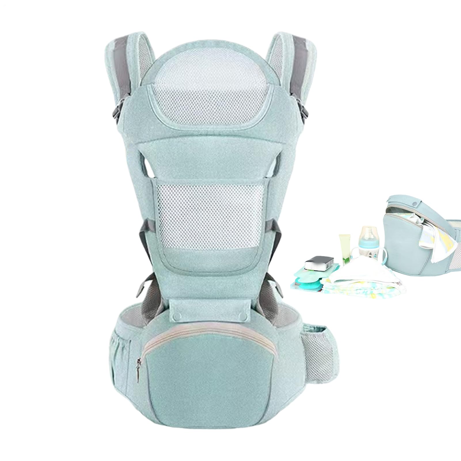 Porte-Bébé pour Papa Harnais Réglable Léger pour Poussette