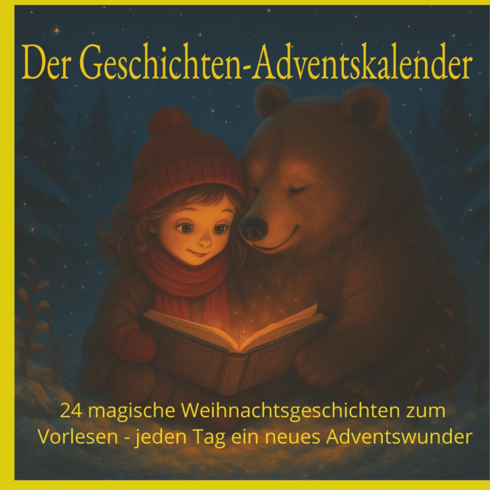 Der Geschichten-Adventskalender: 24 magische Weihnachtsgeschichten zum Vorlesen - jeden Tag ein neues Adventswunder