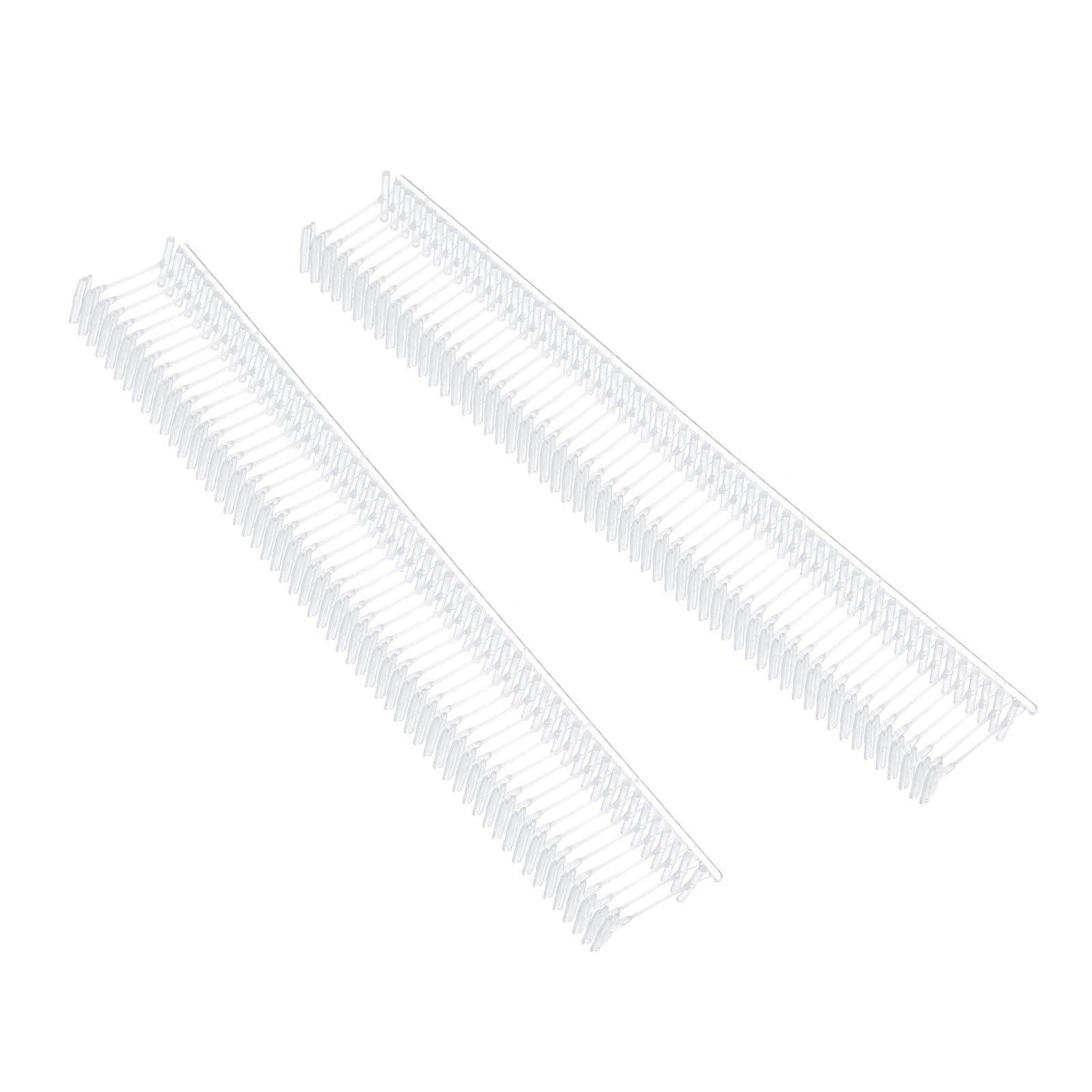 Soulnioi 2000PCS Plastic Tagging Barbs 2.5cm (0.98"), Clear Fasteners, Standard Tag Pins for Clothes Labels, Price Tags, Compatible with Tagging Guns for Shop or Warehouse